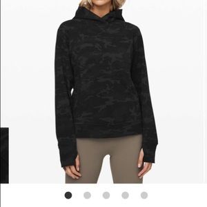 Lululemon Scuba Pullover Incognito Camo Multi Grey